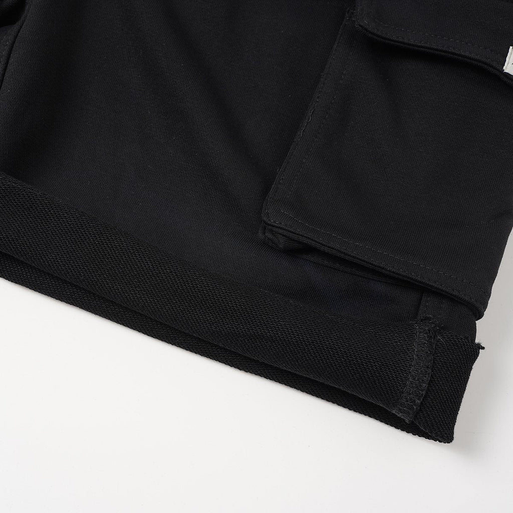 Godspeed Embroidered Cargo Sweat Shorts ¡ª detail