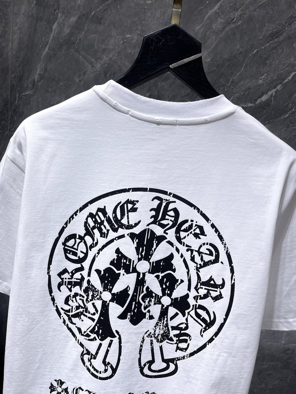 Chrome Hearts Horseshoe Cross Graphic T-Shirt ¡ª detail