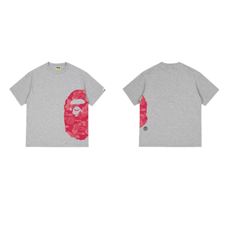BAPE Pink Camo Ape Head Graphic T-Shirt ¡ª comparison